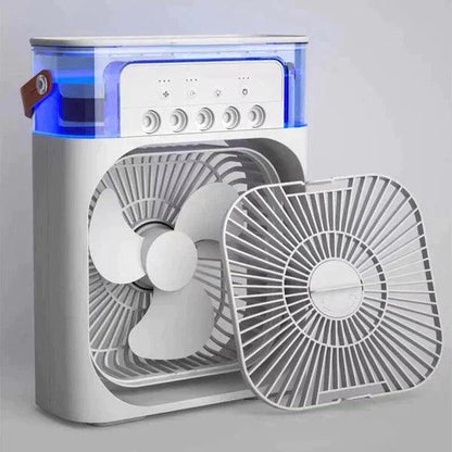 Mini ventilador y humidificador portátil®